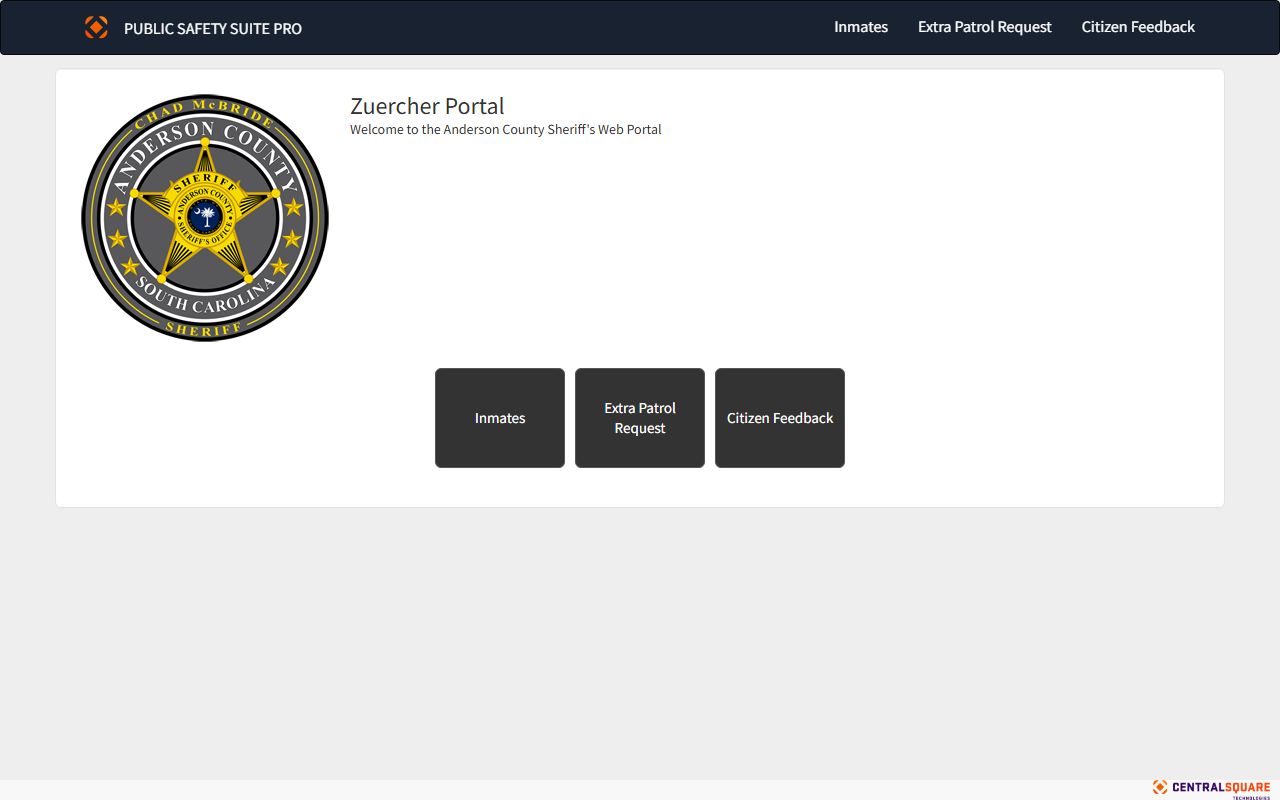 Anderson County Sheriff's Office and Zuercher Portal for recent bookings and inmate lookup in Lawrenceburg Kentucky