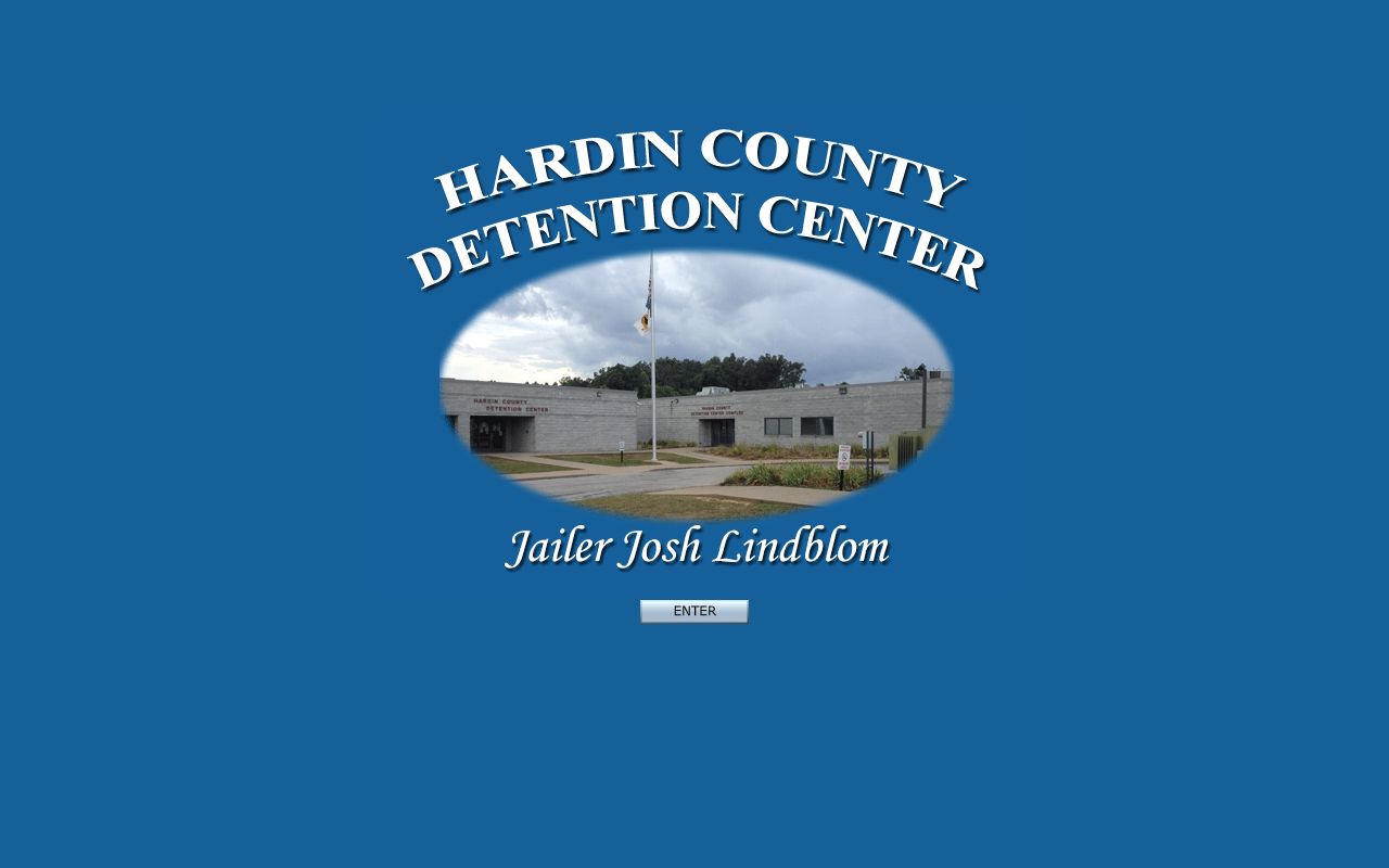 Hardin County Detention Center website for recent bookings