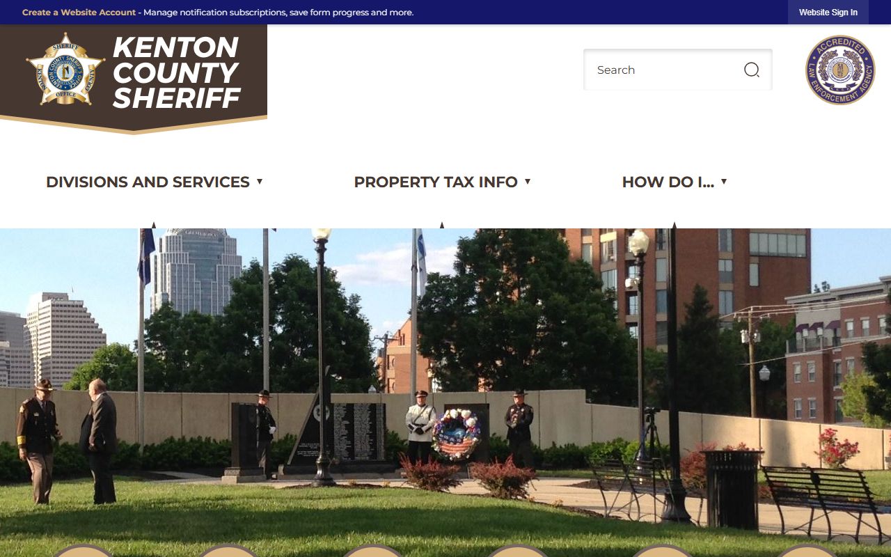 Kenton County Sheriff's Office official website